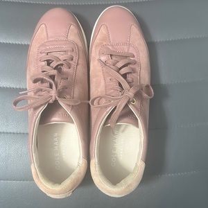 Cole Haan Crosscourt Sneaker Women 8.5 EUC Pink Rose